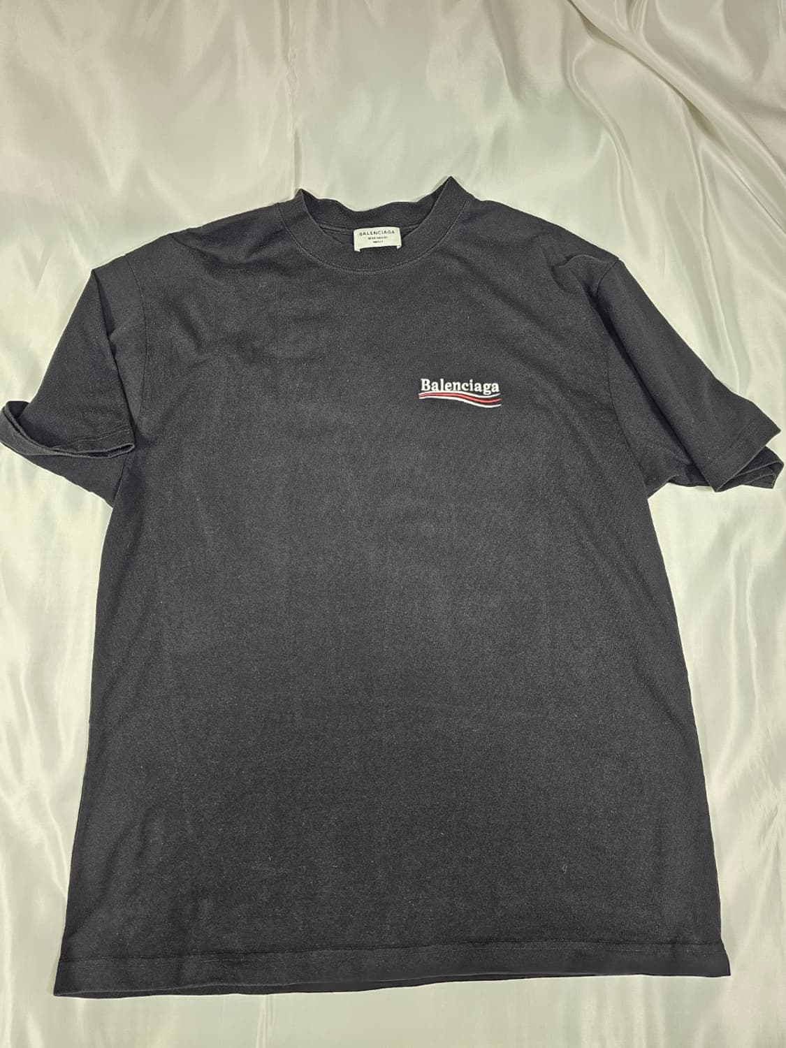 발렌시아가웨이브로고반팔 상품이미지1