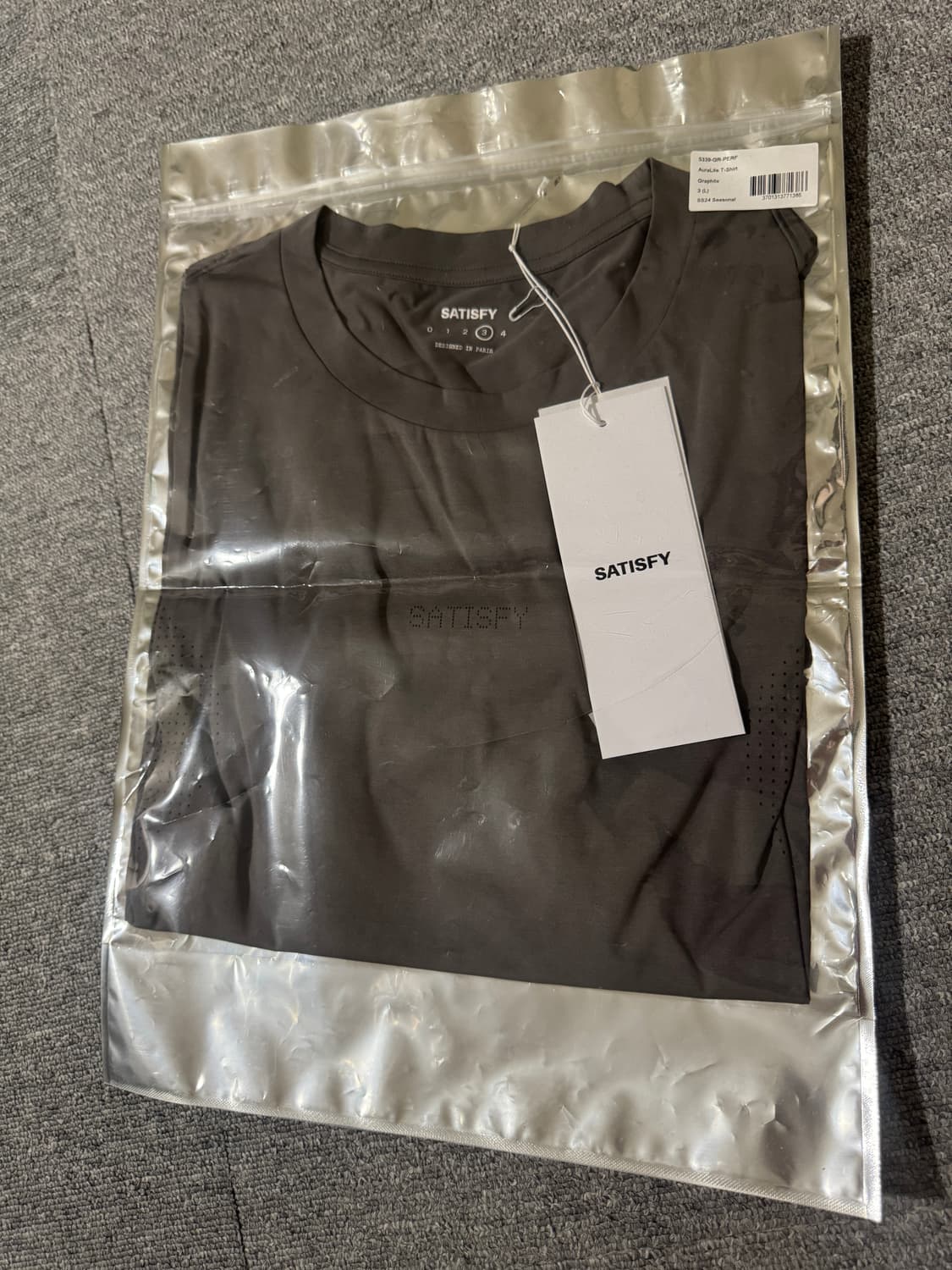 L) 새티스파이 오라라이트 티셔츠 그라파이트 상품이미지8