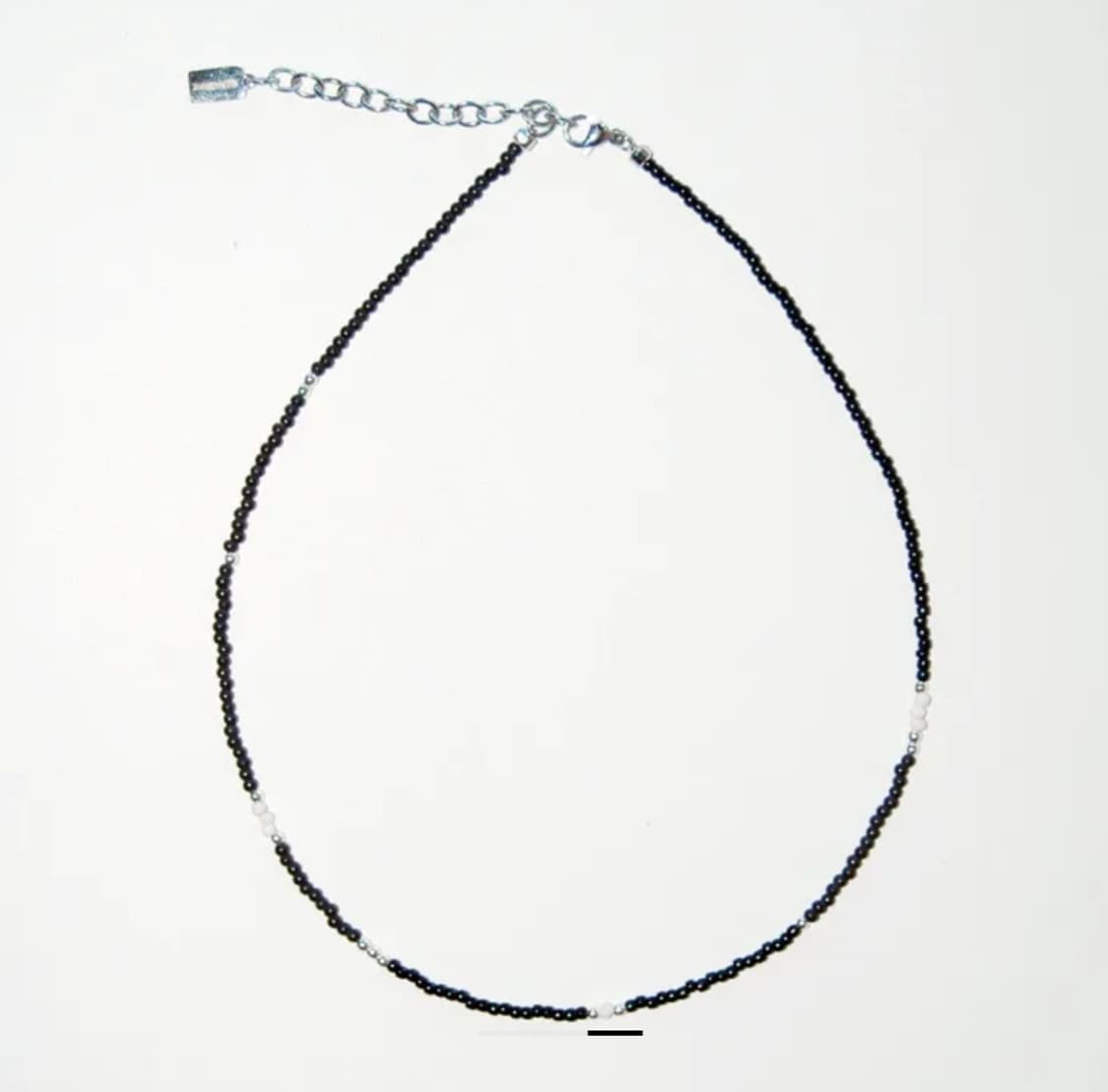 아워피에르 LOVESKINNY BEADS NECKLACE BLACK(M) 상품이미지5