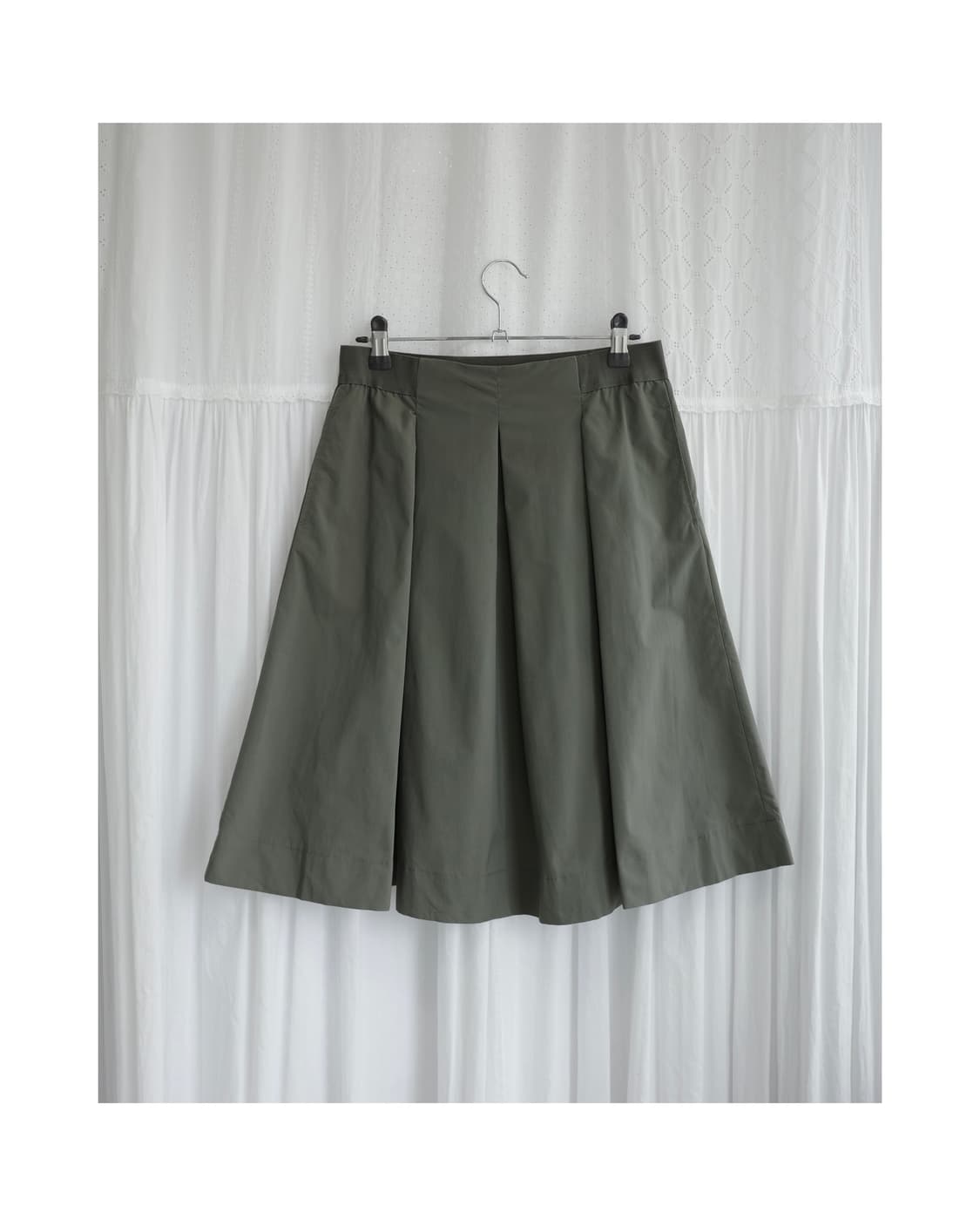 Uniqlo khaki skirt 상품이미지4