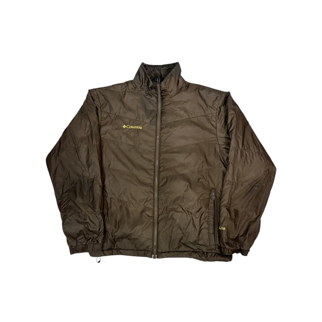 컬럼비아 브라운 패딩 바람막이 자켓 S 상품이미지5