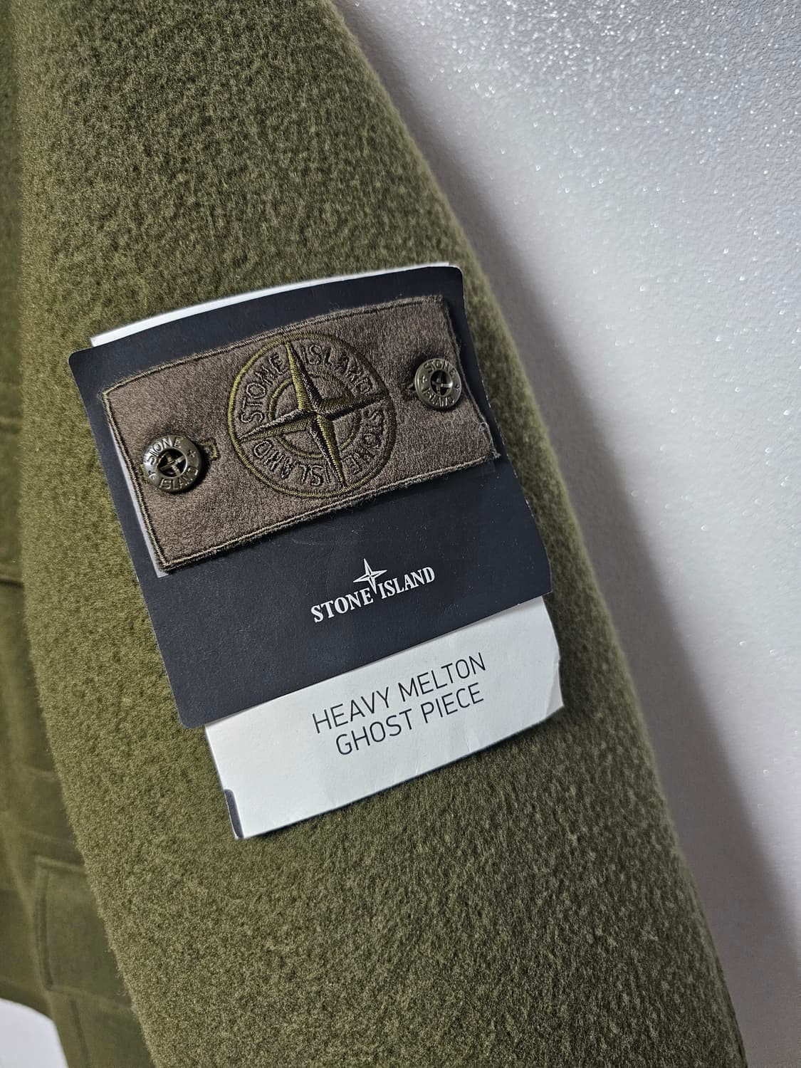 스톤아일랜드 고스트피스 헤비 멜튼 울 캐시미어 자켓 (새 상품) 상품이미지2