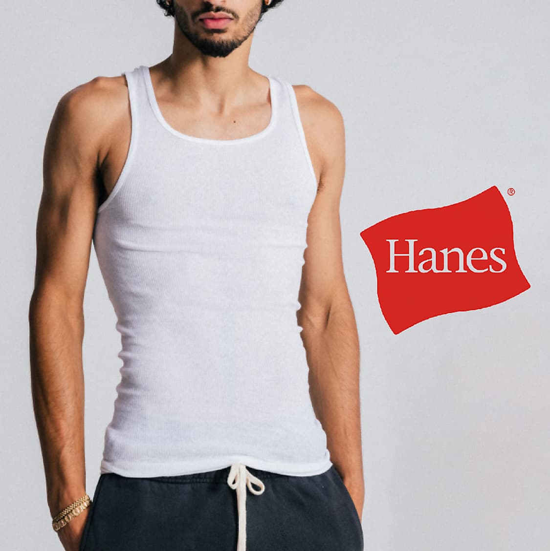 헤인즈 탱크탑 나시 s사이즈 상품이미지1