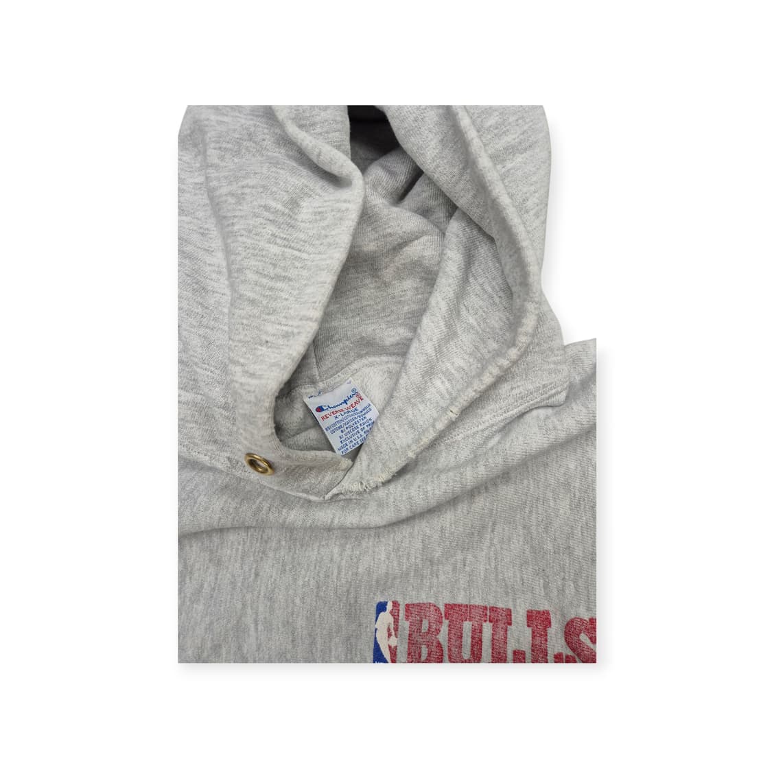 90s 챔피온 리버스위브 후드 BULLS 상품이미지3