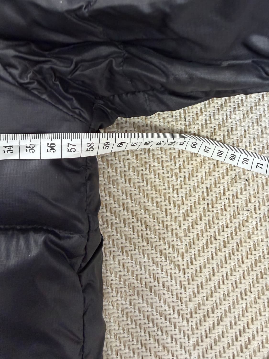 정품) 노스페이스 눕시 불랙 패딩 95 상품이미지10