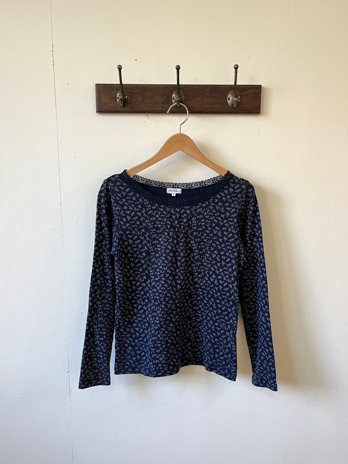 vertDense 플라워 레이스 탑 상품이미지2