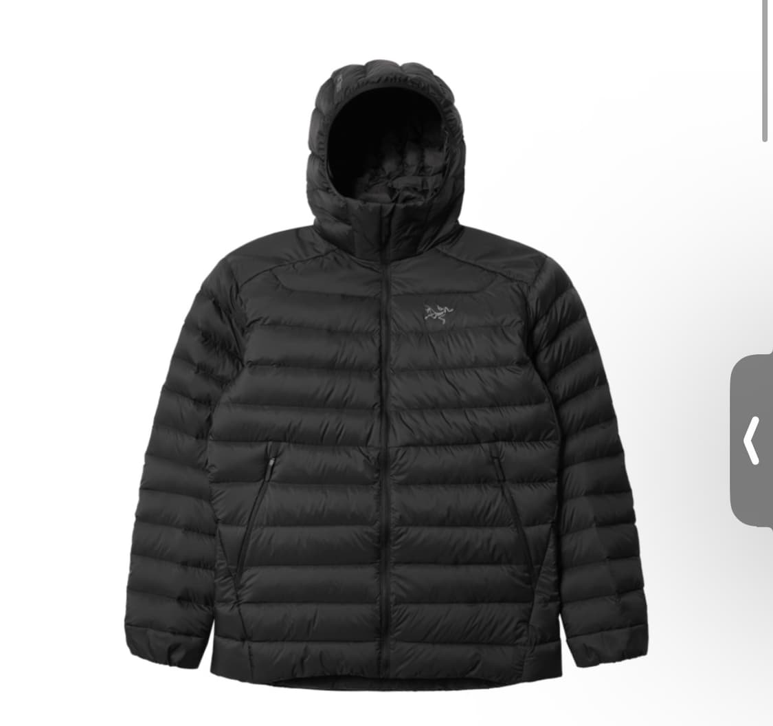 [XL] 아크테릭스 세륨 후디 블랙 상품이미지1