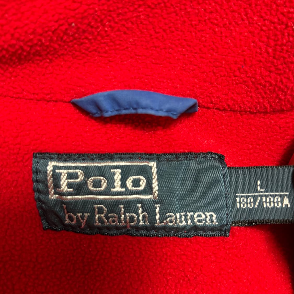 L 폴로랄프로렌 레드 포니 마운틴 코발트 봄버 자켓 상품이미지4