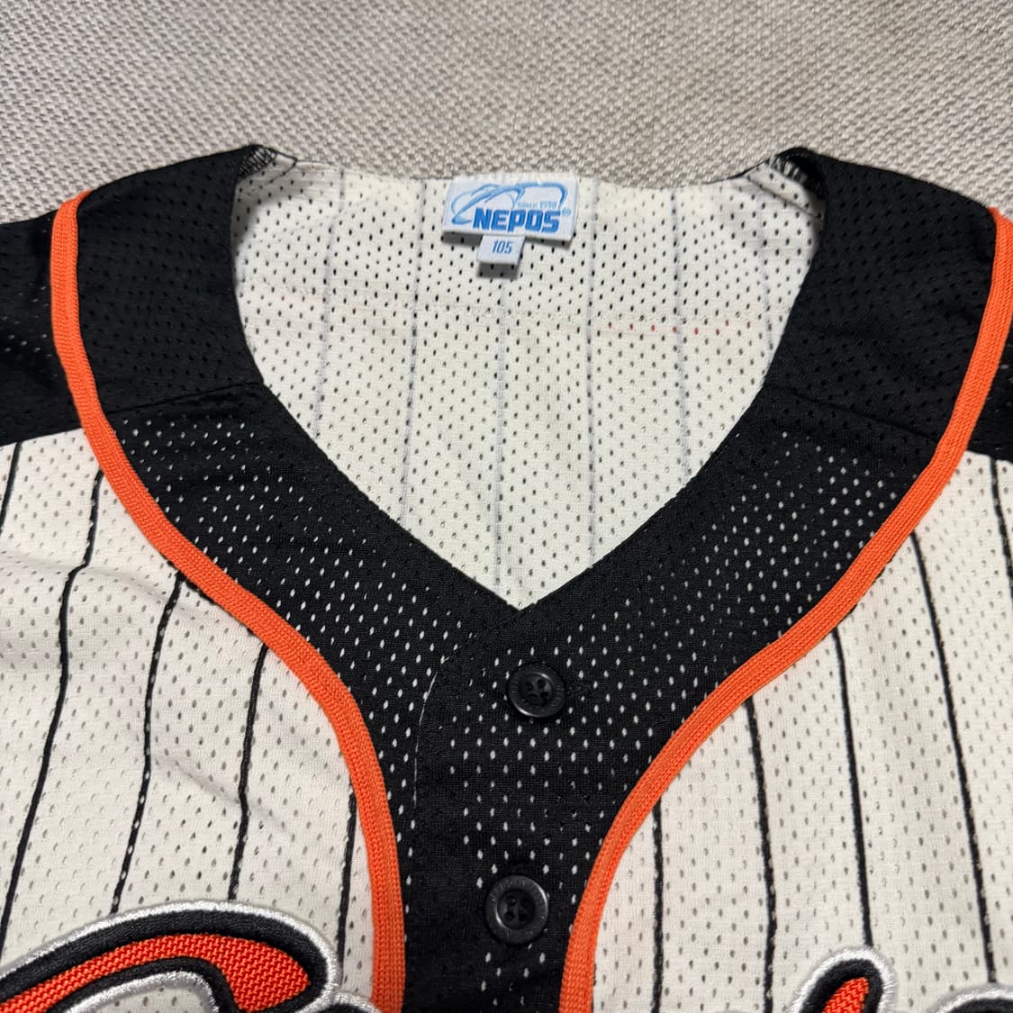 NEPOS 롯데 자이언츠 노마킹 유니폼 상품이미지2