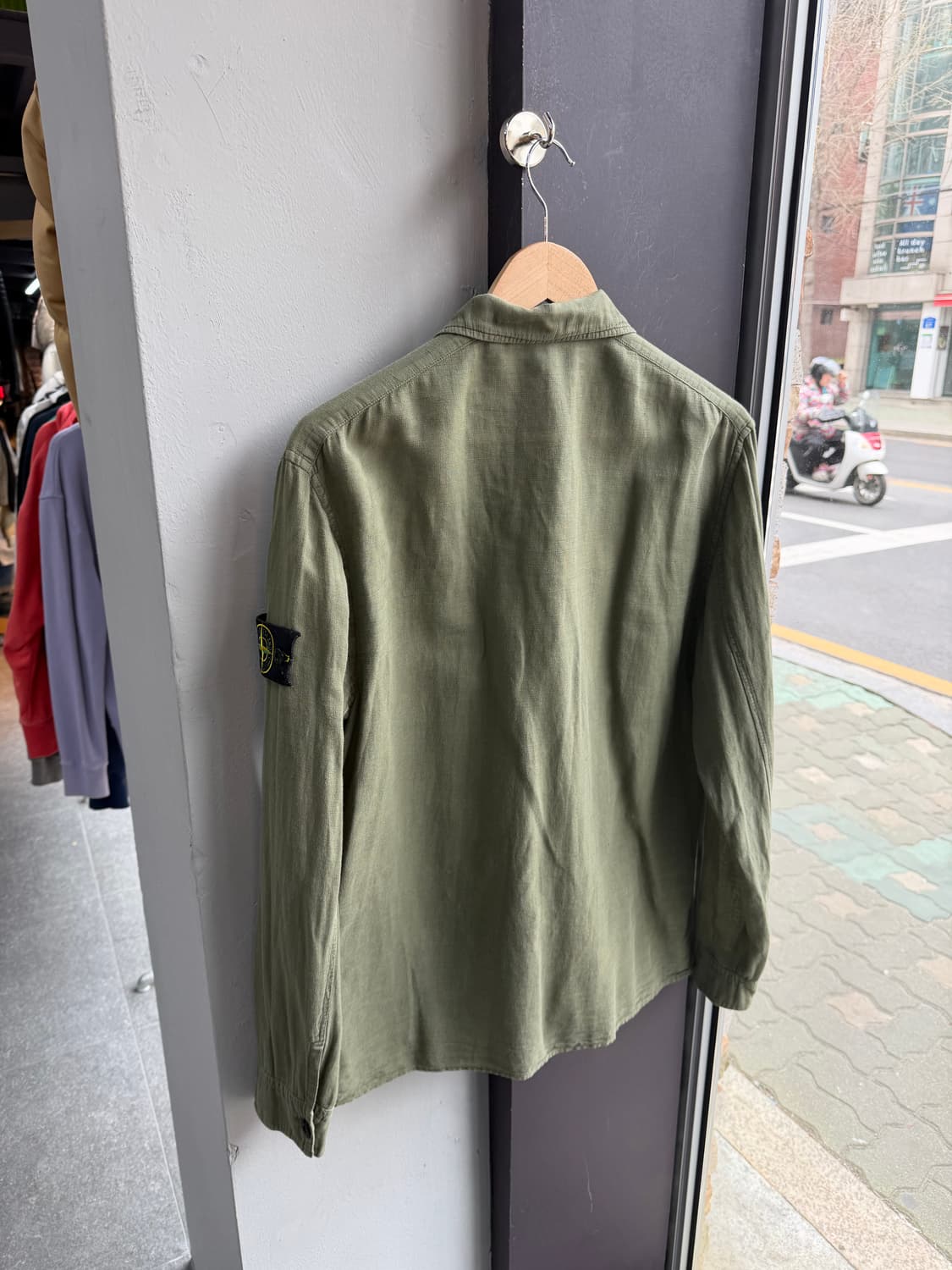 100/ 스톤아일랜드 2000AW 린넨 마 셔츠자켓 상품이미지6