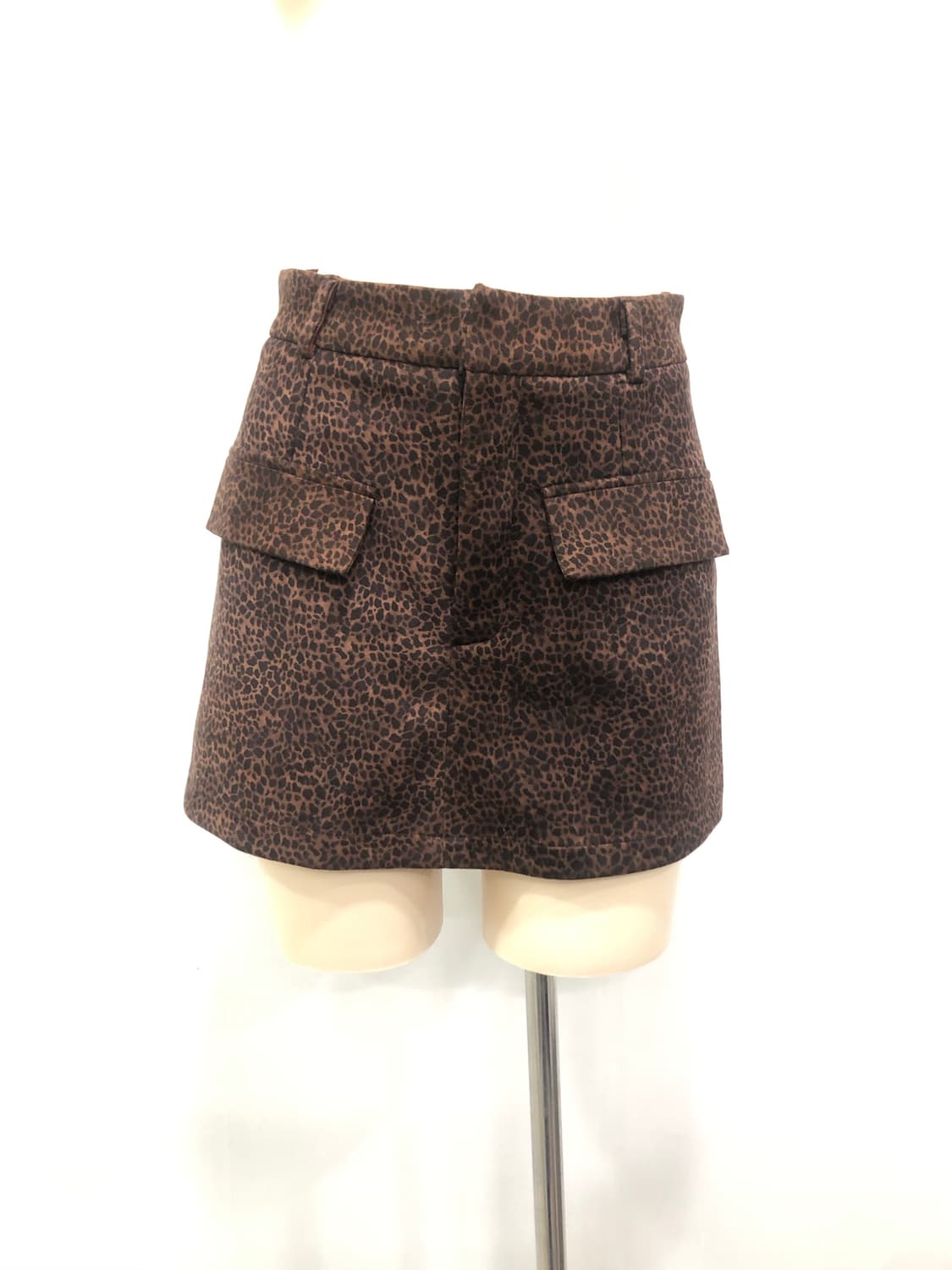brown leopard pattern skort 상품이미지3