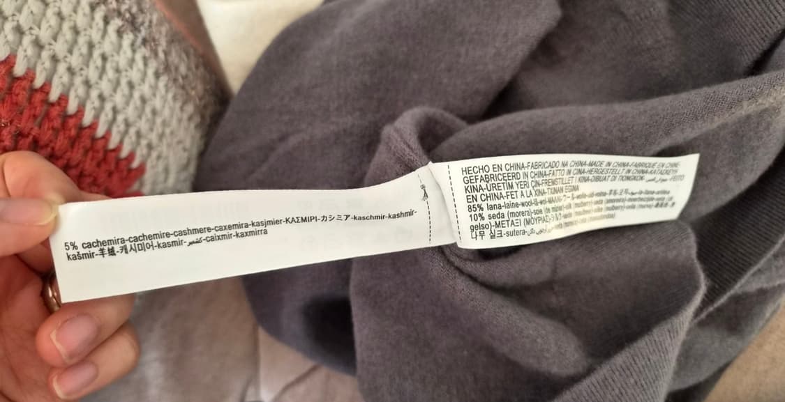 마시모뚜띠 남성 배색 캐시미어니트

 상품이미지8