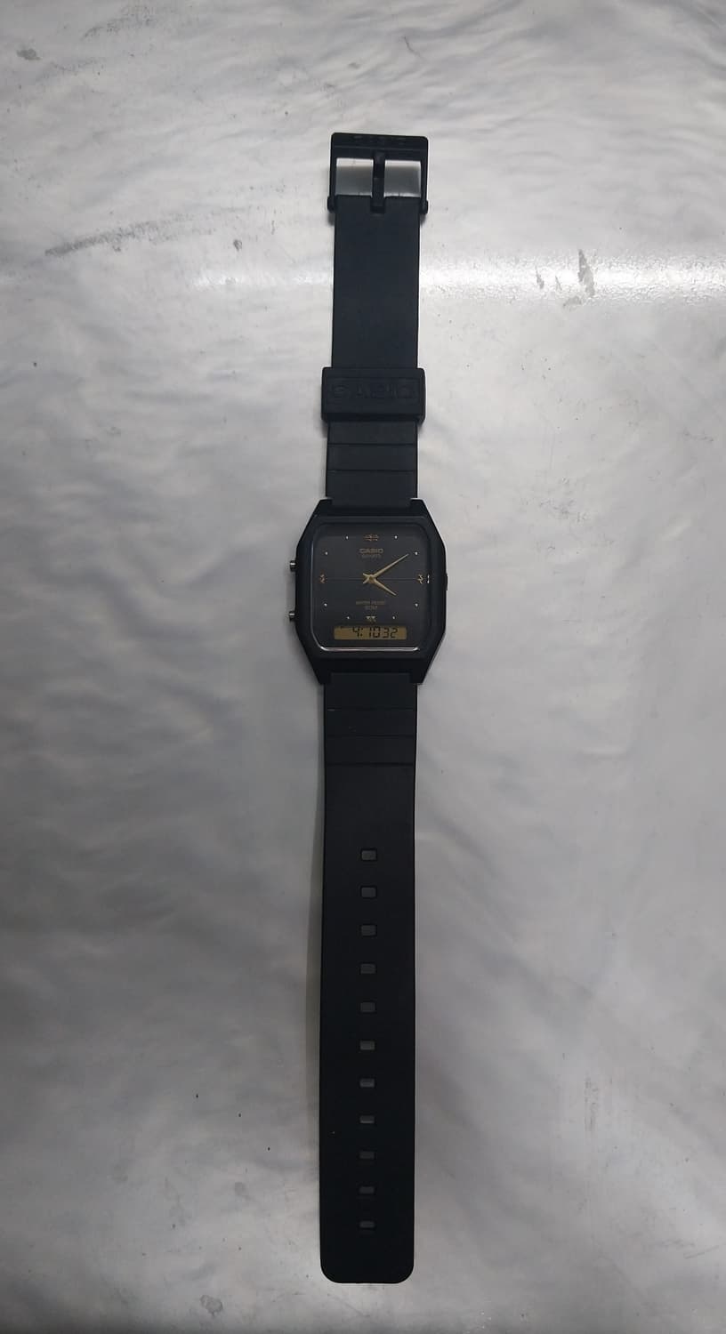 카시오 AW48HE-1AV 블랙 아날로그 디지털 시계 상품이미지3