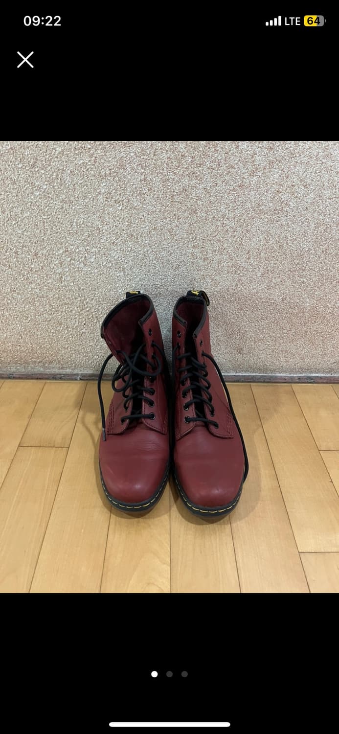 닥터마틴 체리레드 여자 UK7(250-260) 상품이미지1