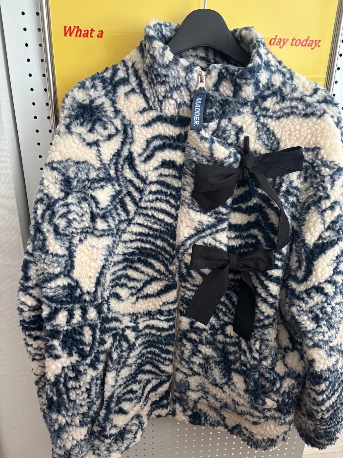 Damson madder 뽀글이 자켓 상품이미지8