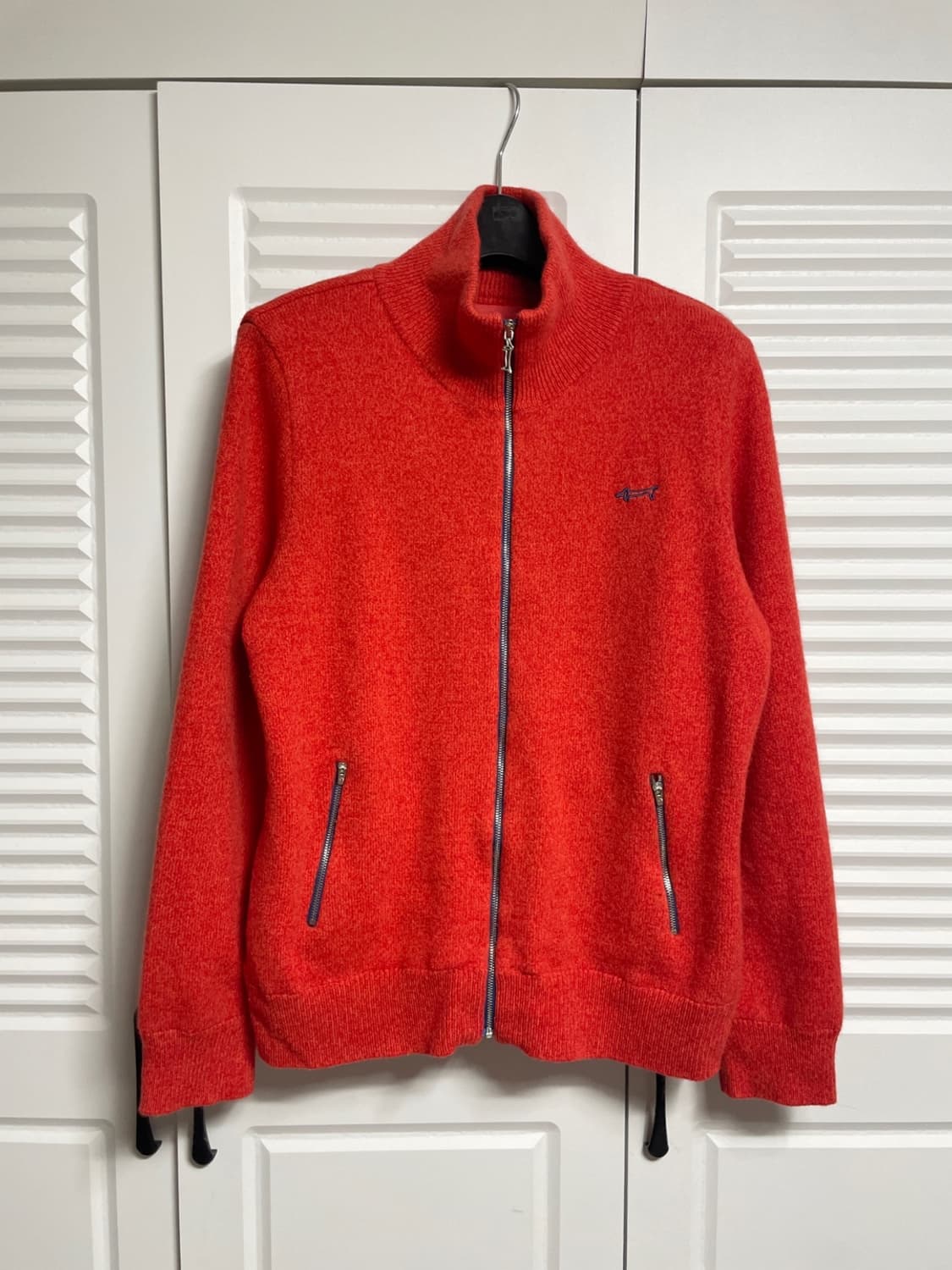 루이까스텔 방풍 집업 니트 상품이미지1