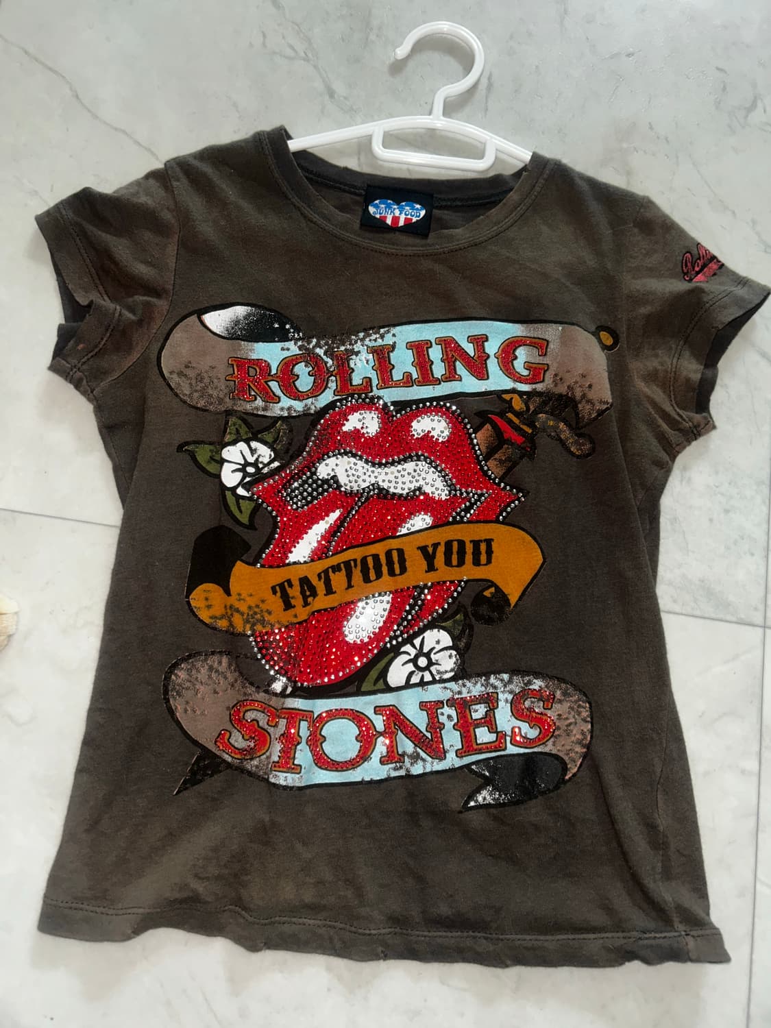 에드하디깔 큐빅 펑크 빈티지대장 반팔 상품이미지1