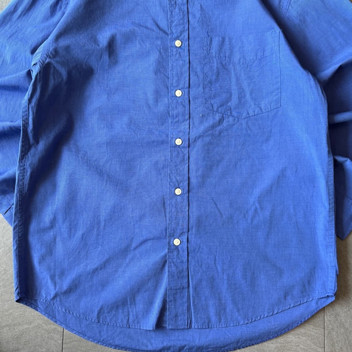 갭 딥 블루 긴팔 셔츠 상품이미지4