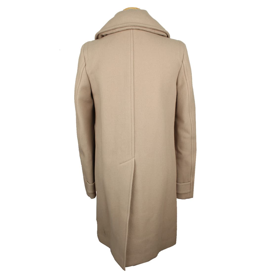 주카 라이트골드 울혼방 하프 코트(S) 상품이미지3