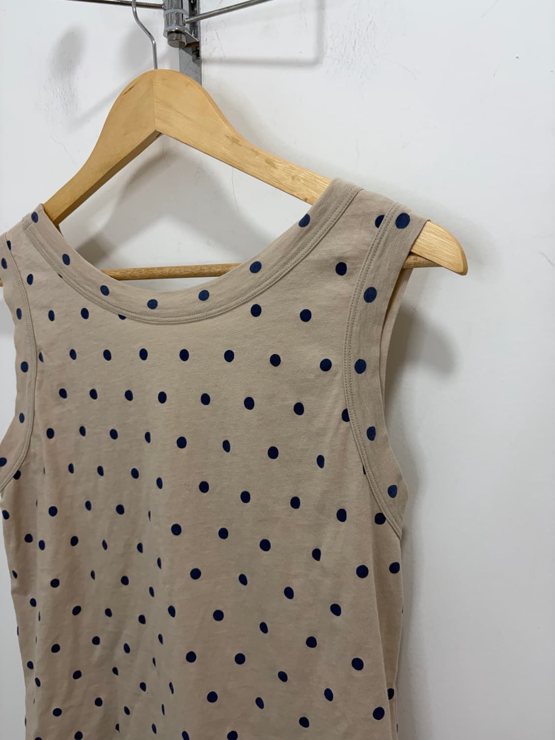 45rpm 도트 땡땡이 슬리브리스 민소매 상품이미지6