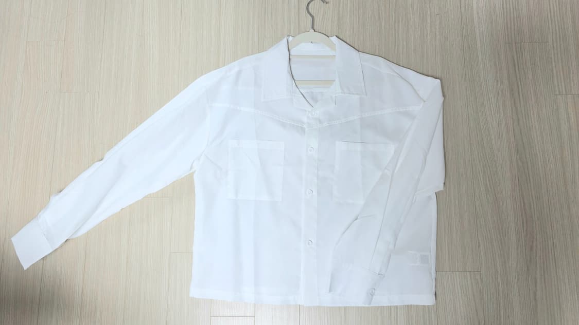 웨스턴st 크롭 오픈카라셔츠 상품이미지2