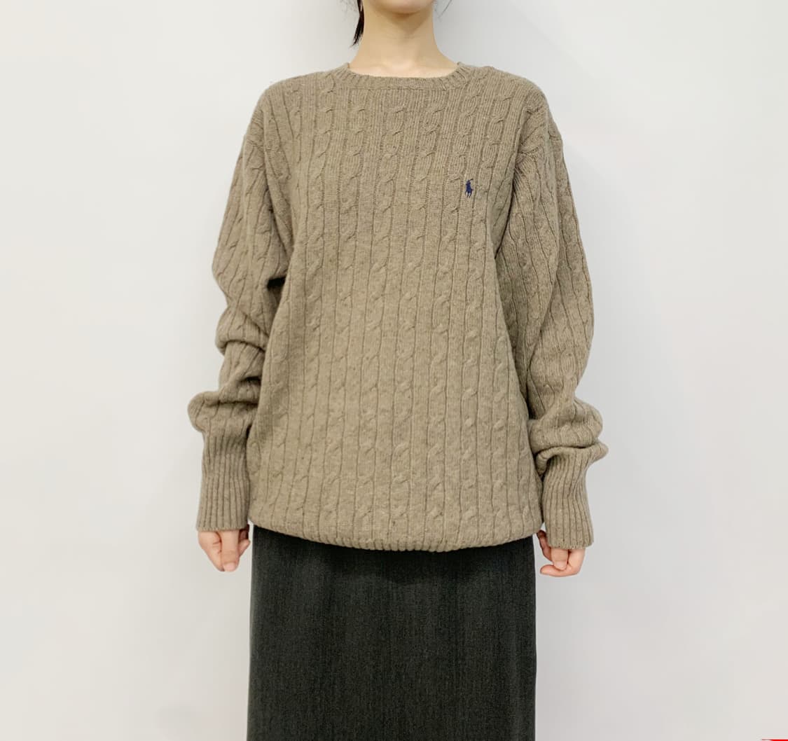 폴로 랄프 로렌 꽈배기 니트 상품이미지2