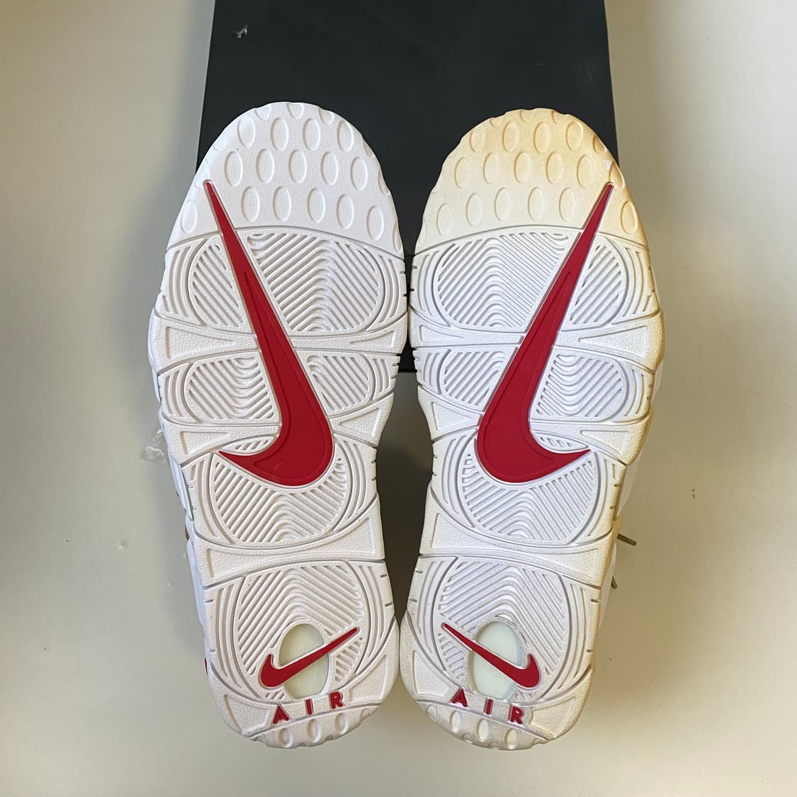 [270] 17SS 슈프림 나이키 에어 모어 업템포 골드 상품이미지6