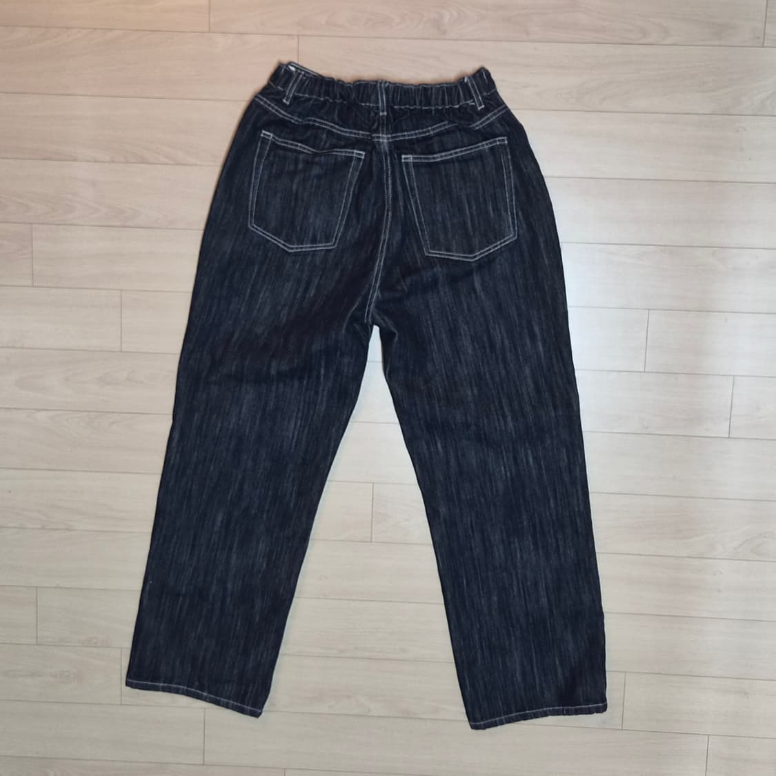THEY 뉴 논페이드 세미 와이드 슬럽 데님(Slub Denim) 상품이미지4