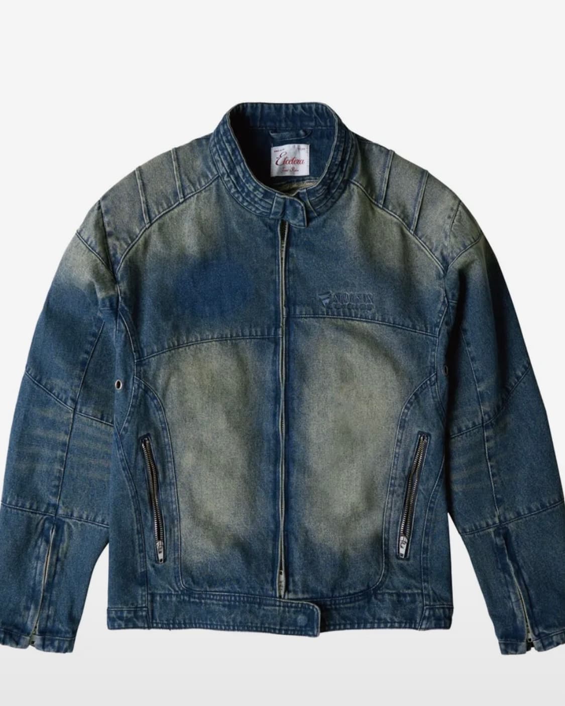 Etce 데님 레이서 자켓 상품이미지1