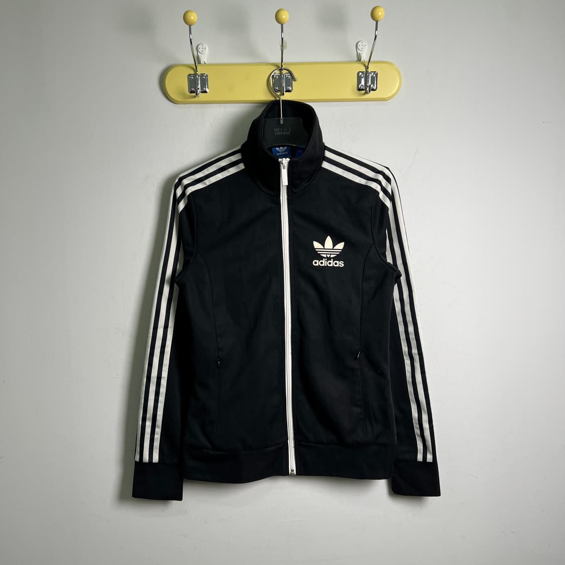 아디다스 블랙 유로파 트랙탑 립 져지 90 상품이미지1
