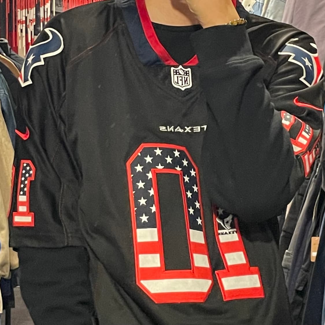 [IM] nike X NFL 텍산스 홉킨스 No.10 반팔 져지 상품이미지6