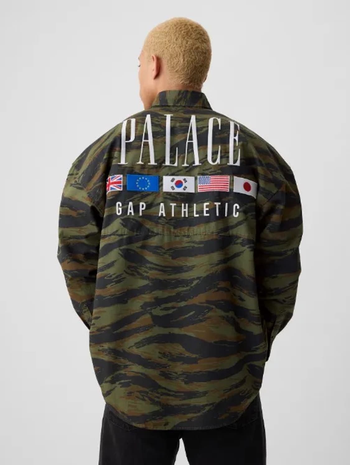 GAP × PALACE 옥스포드 드롭 카모 셔츠 상품이미지1