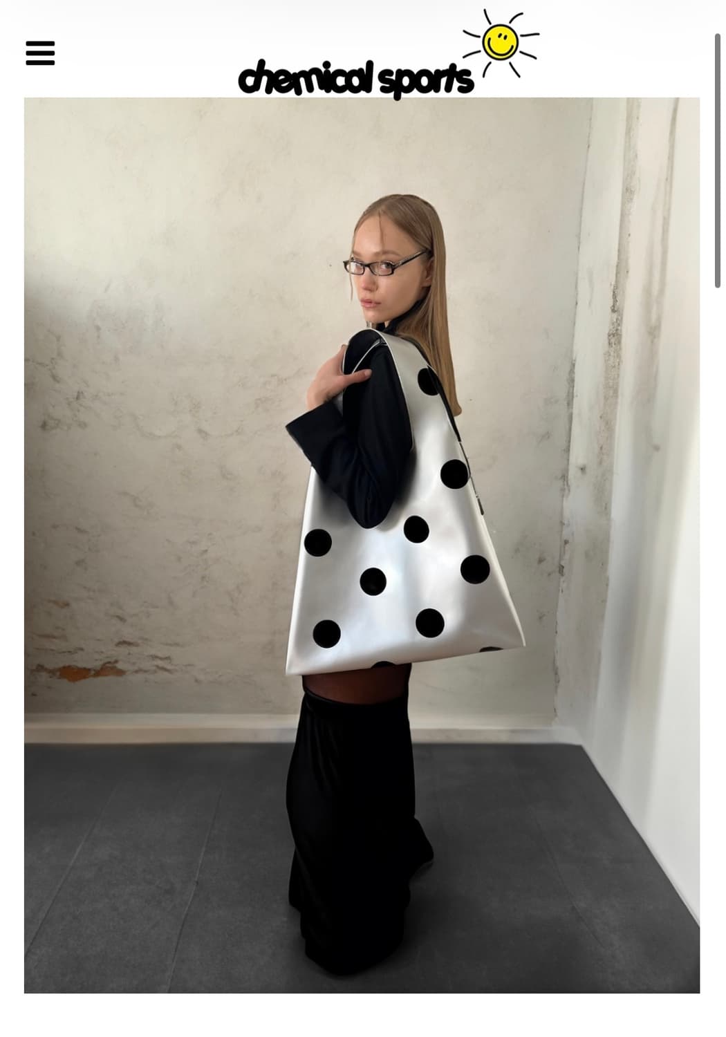 케미컬스포츠 도트빅백 상품이미지1