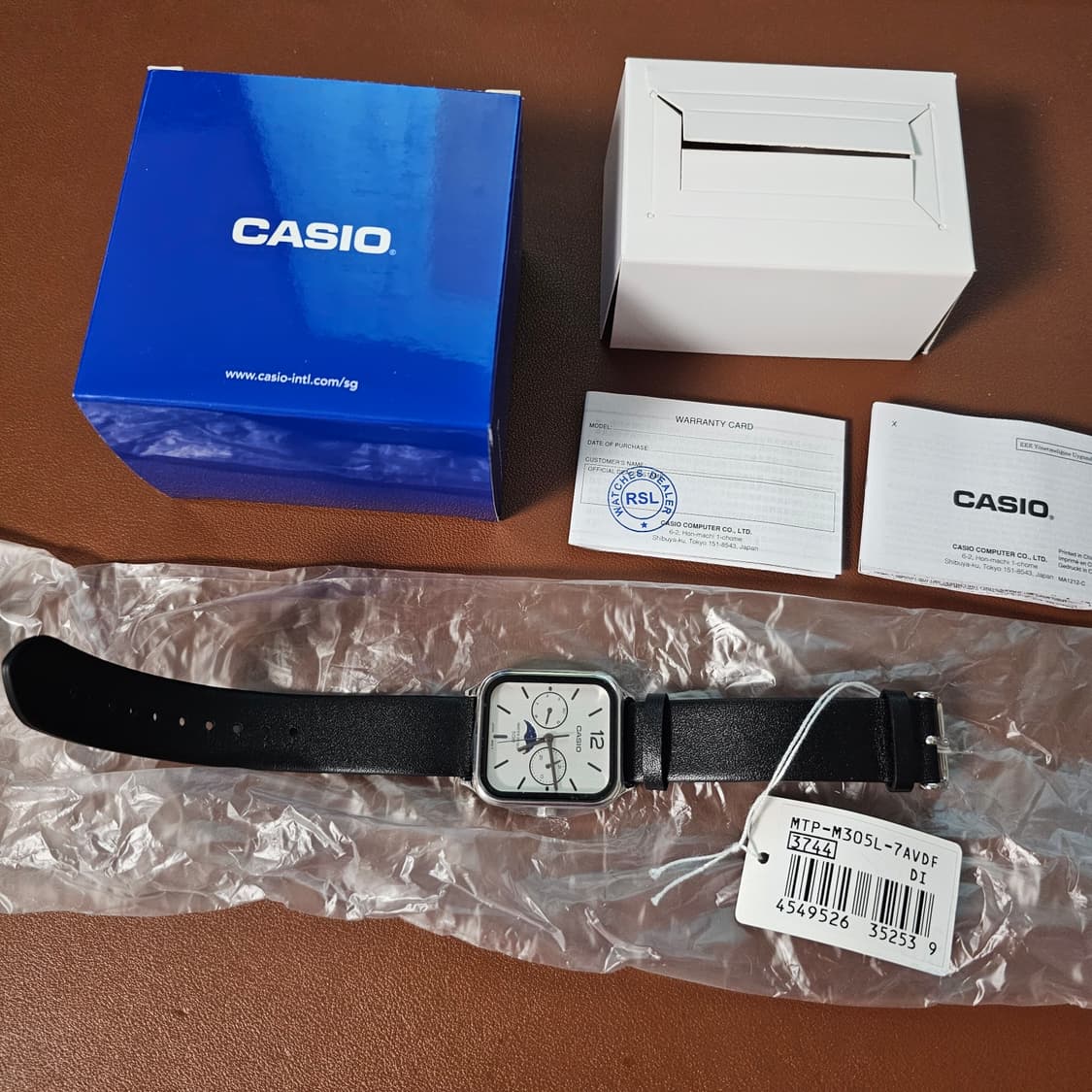 새제품) 카시오 Casio MTP-M305L-7AV 손목 시계 카플워치 상품이미지2
