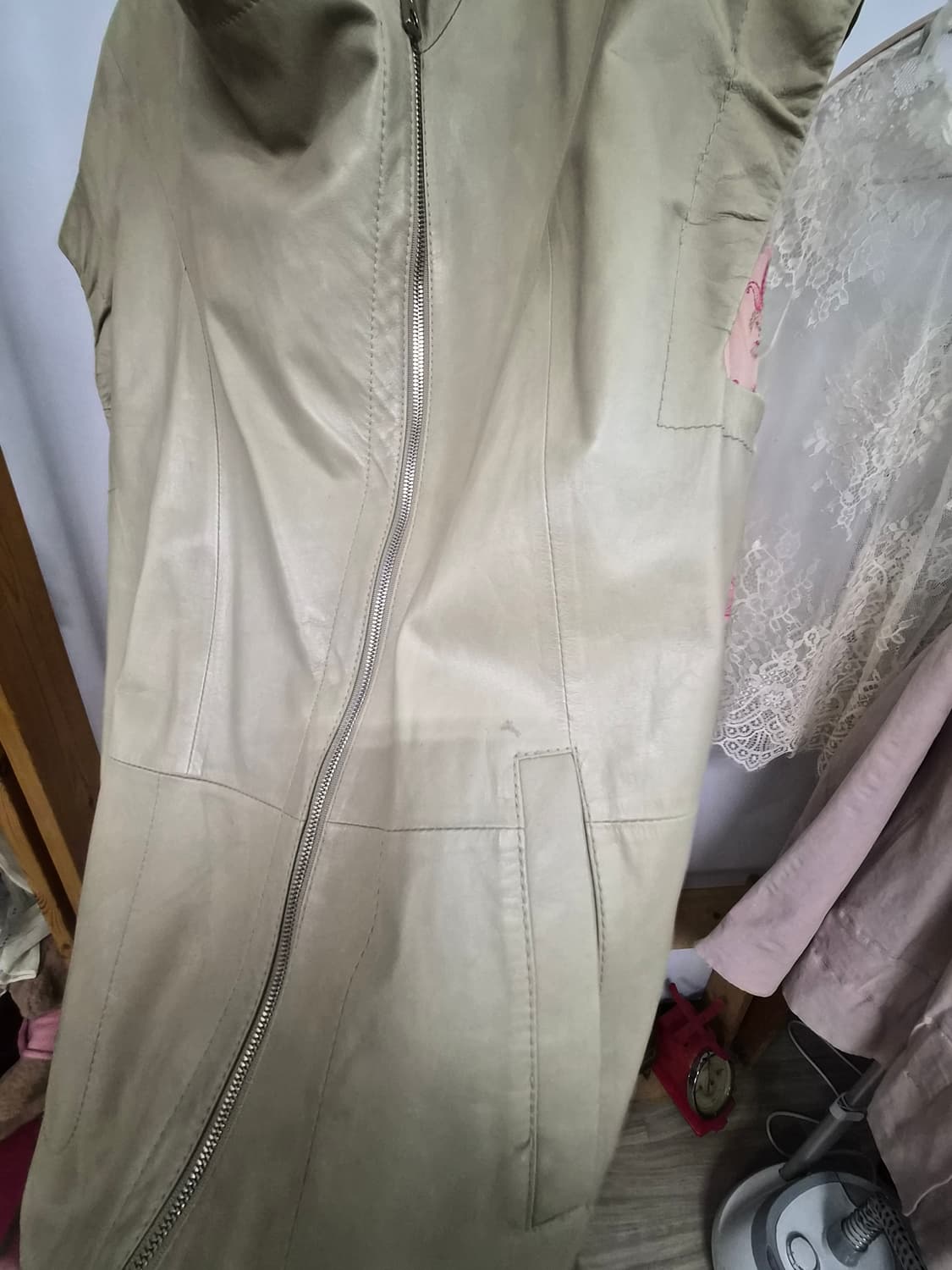 미샤 양가죽 집업 베스트 상품이미지8