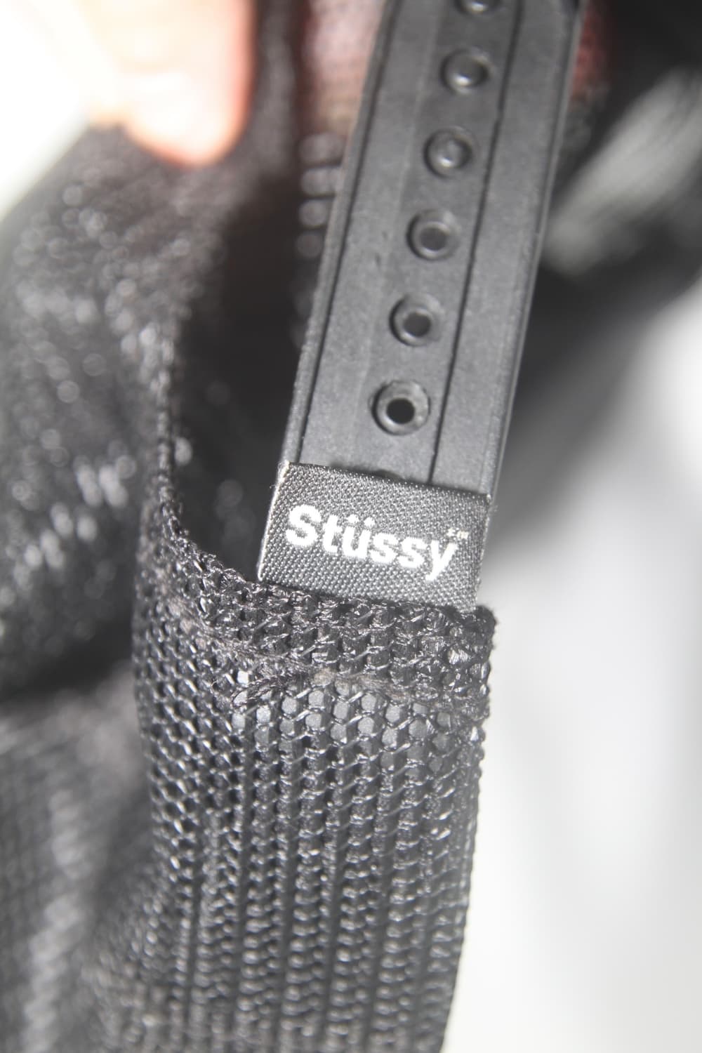 올드 스투시 아카이브 스컬 레더 매쉬 캡 상품이미지5