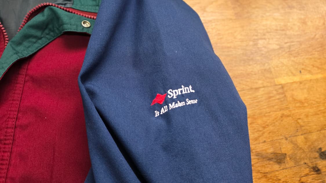 USA 빈티지 블루종 자켓 윈드브레이커 XXL  상품이미지4