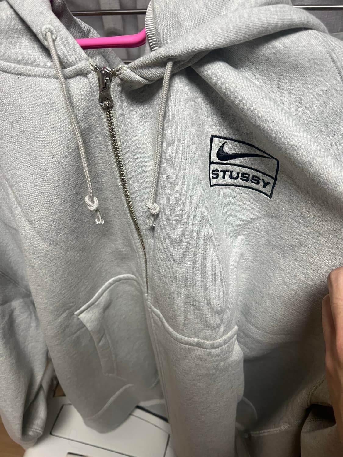 나이키 스투시 후드집업 판매 xl 상품이미지1