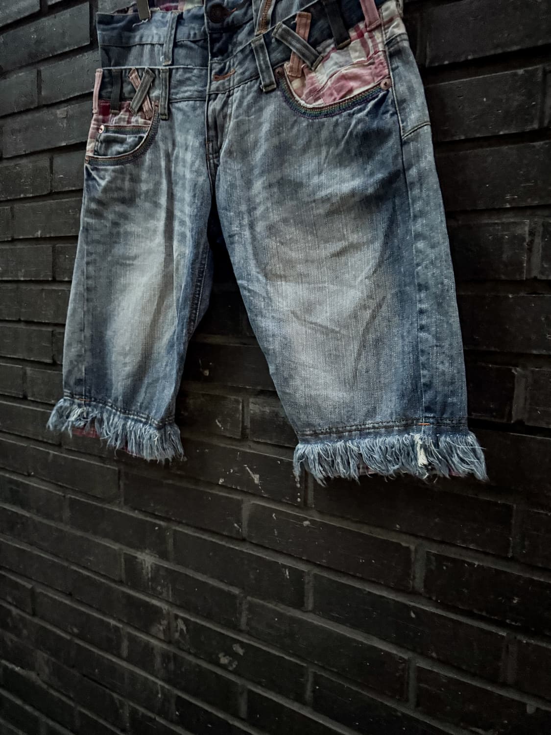Double belt Denim Shorts  상품이미지4