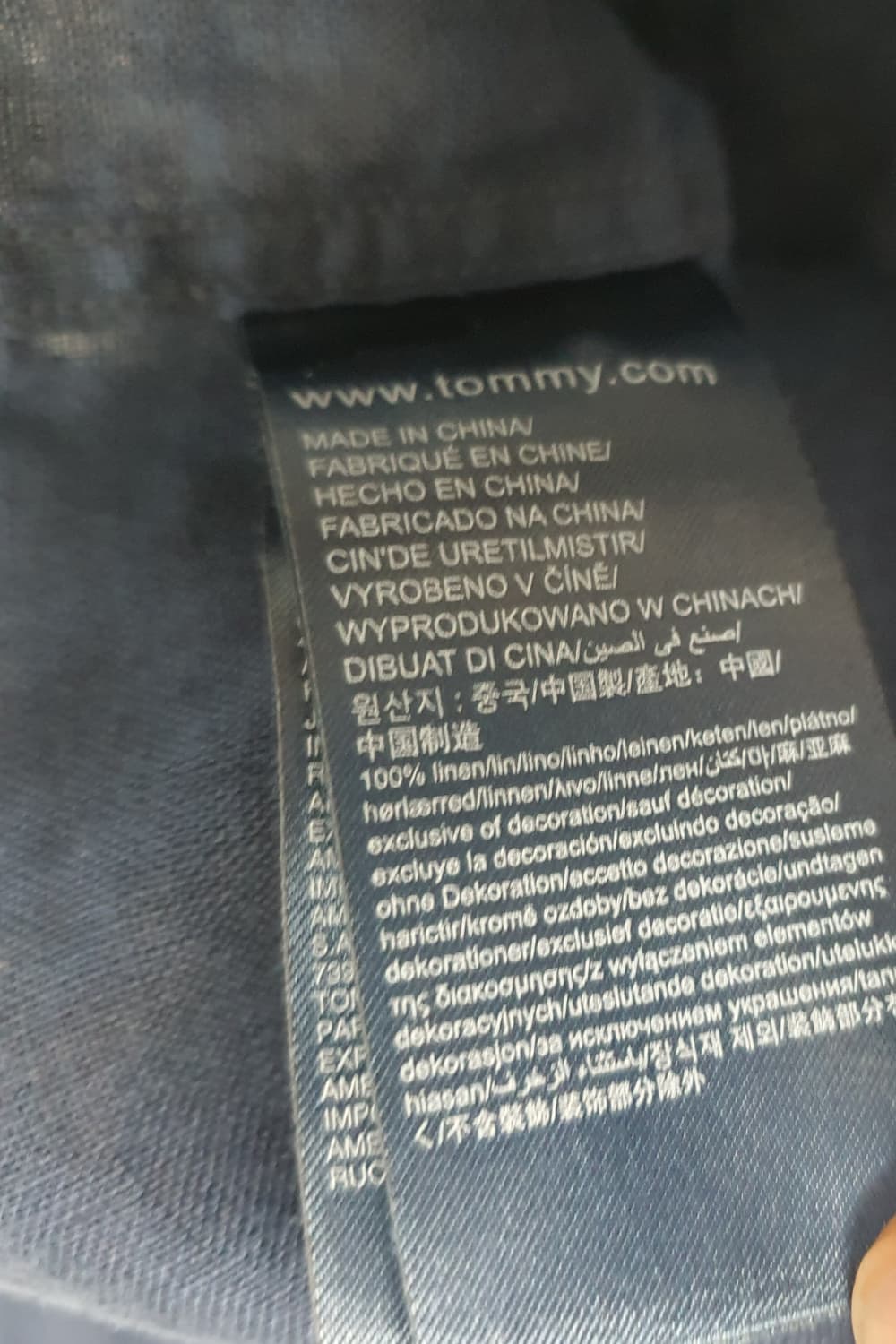 타미힐피거 마100 긴소매 셔츠 남자95 상품이미지4