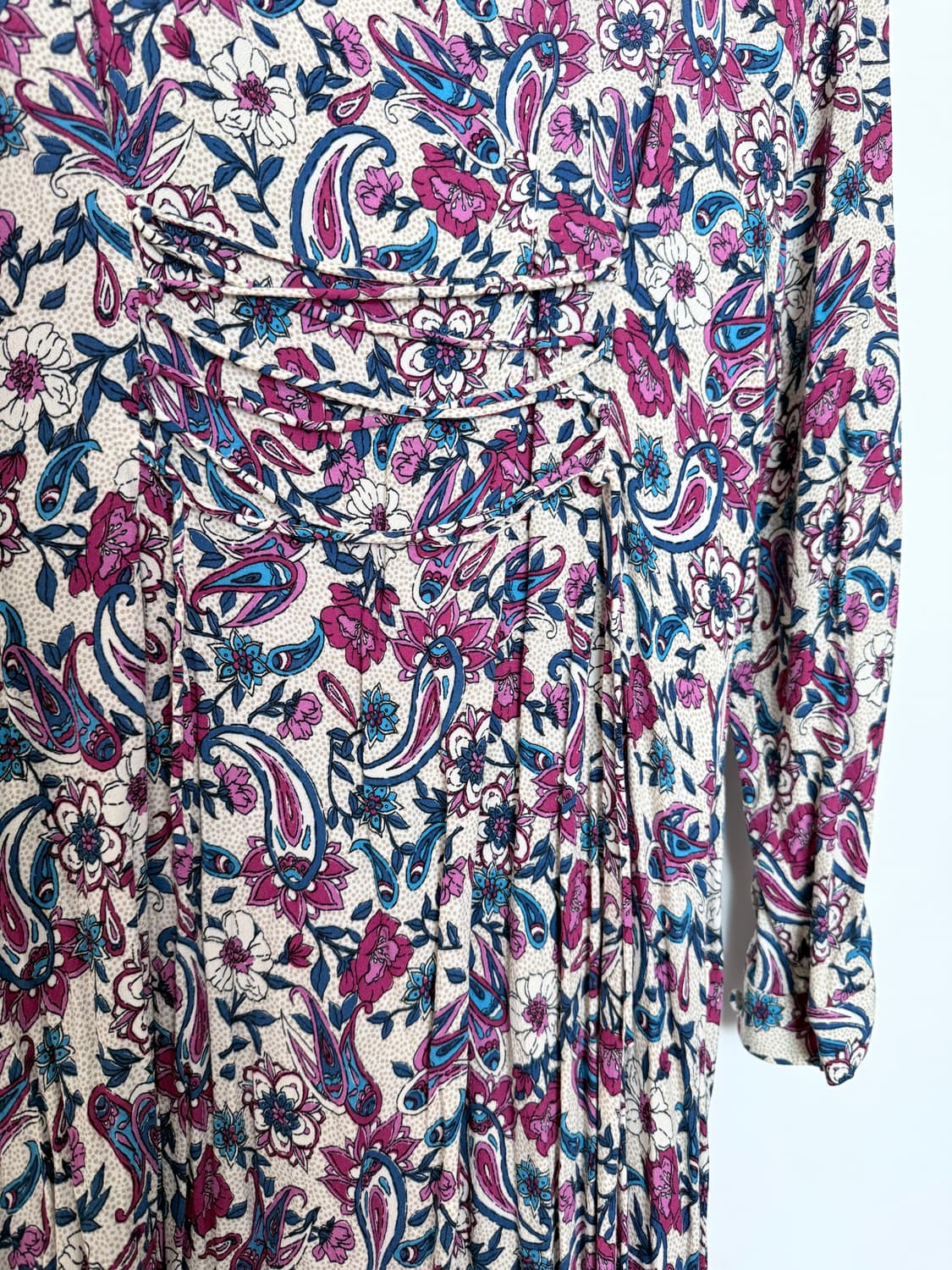 MNG 망고 플라워 패턴 롱 원피스 상품이미지4