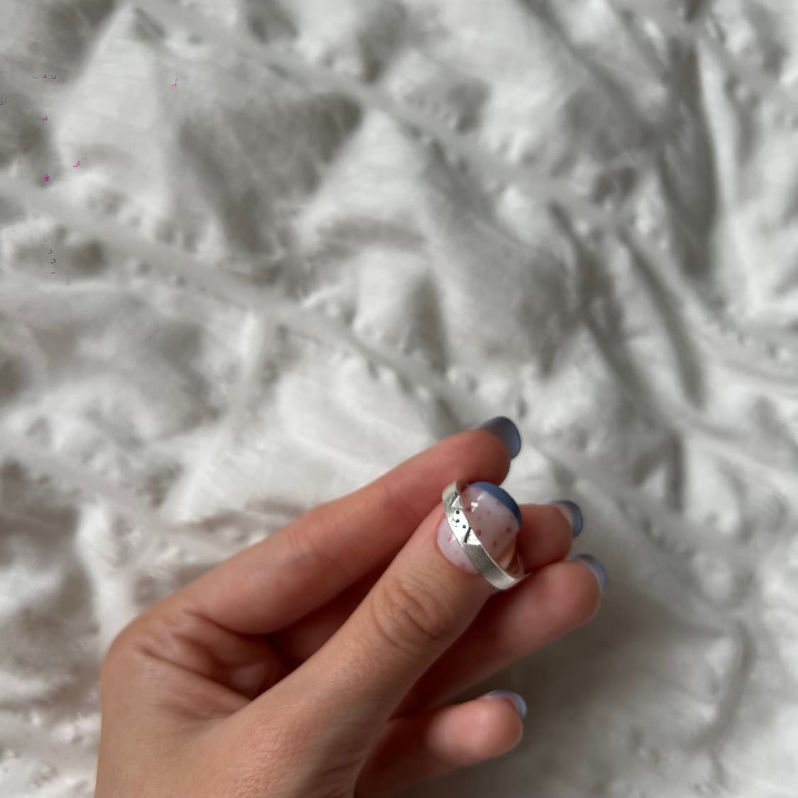 멍멍이 실버 반지 🐶 상품이미지2