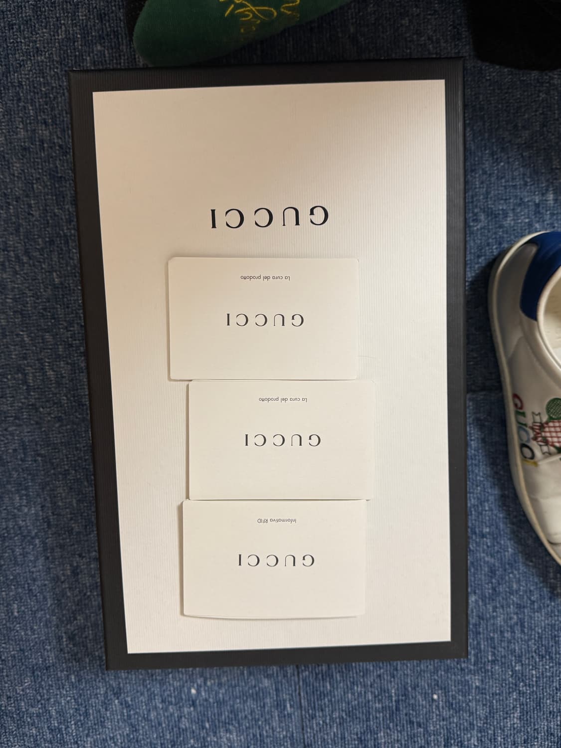 구찌 정품 에이스 테니스 스니커즈 상품이미지8