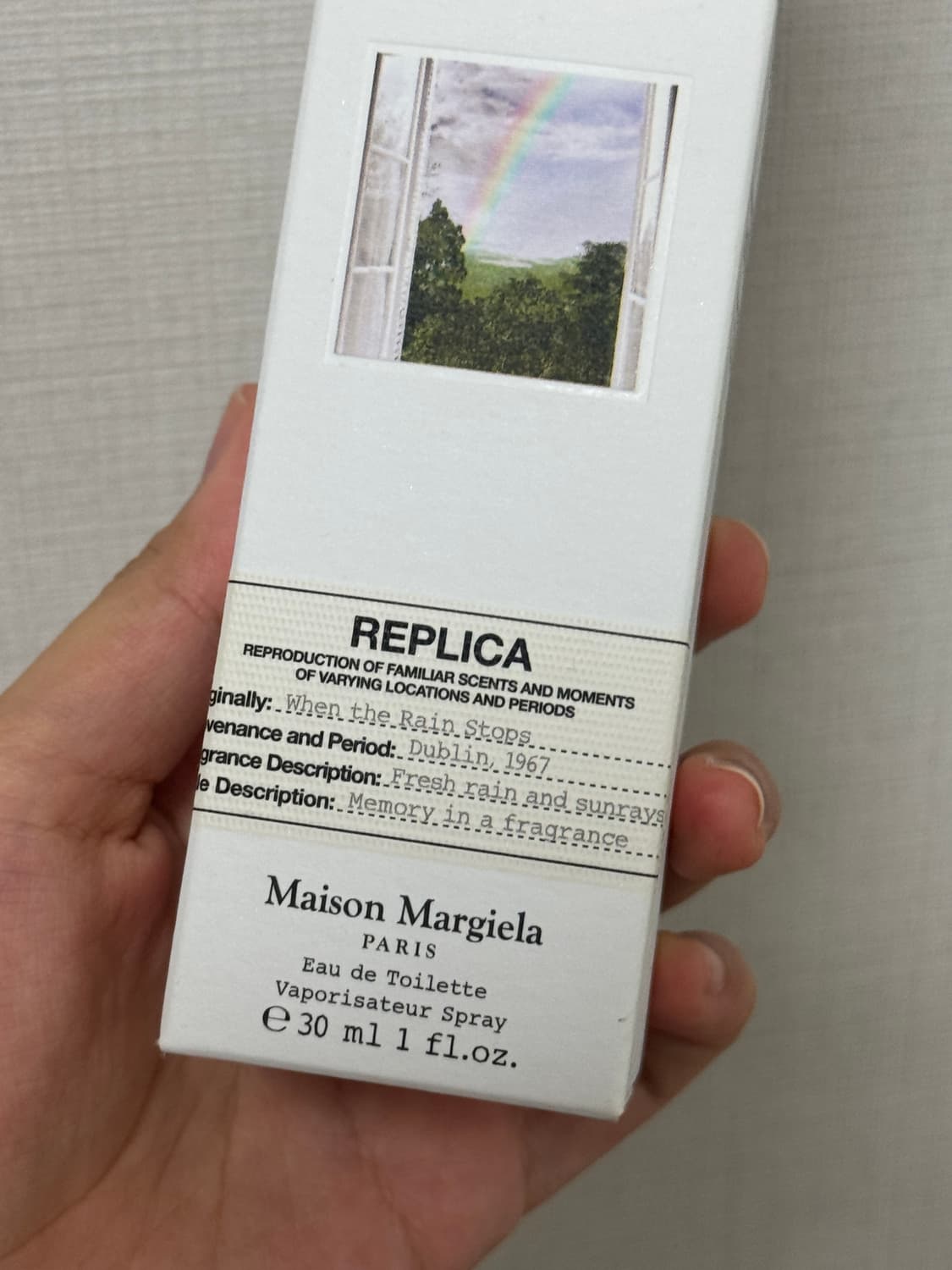 메종마르지엘라 when the rain stops 향수 상품이미지2