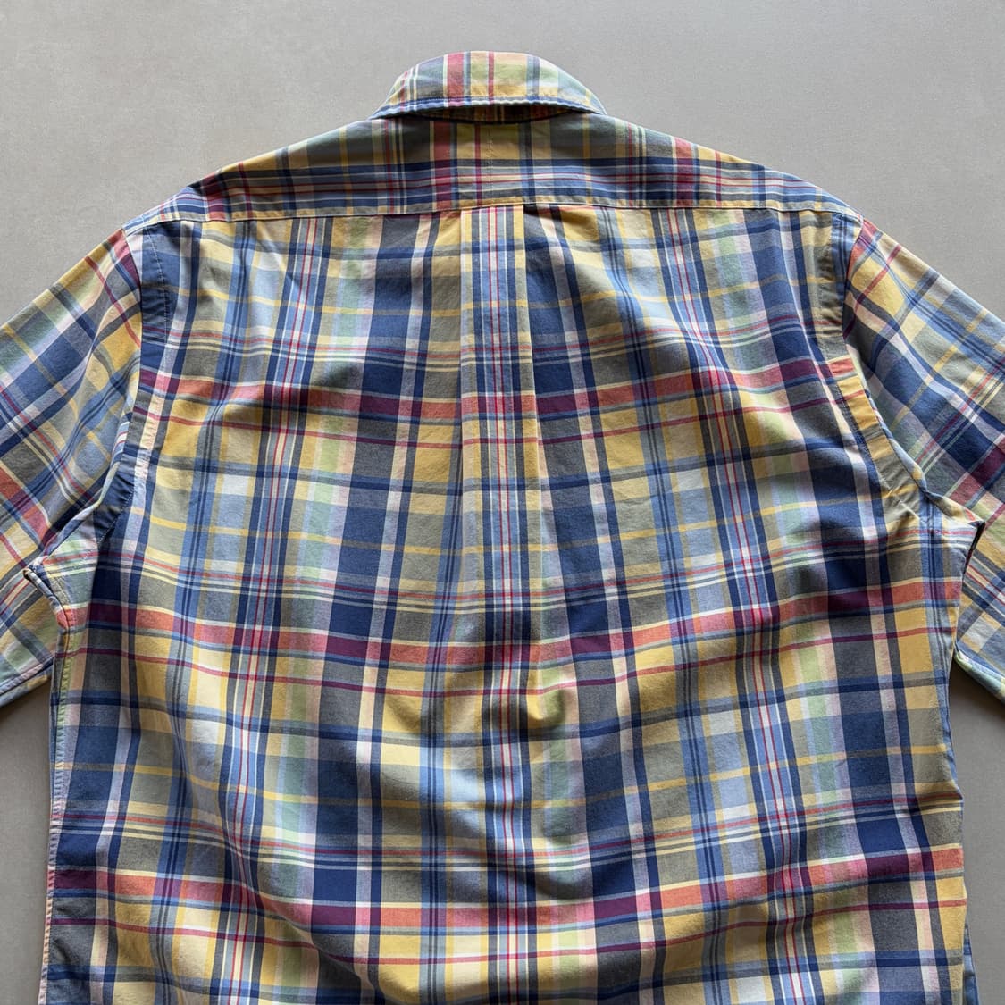 [S]폴로 랄프포렌 커스텀핏 플레이드 체크 셔츠 상품이미지7