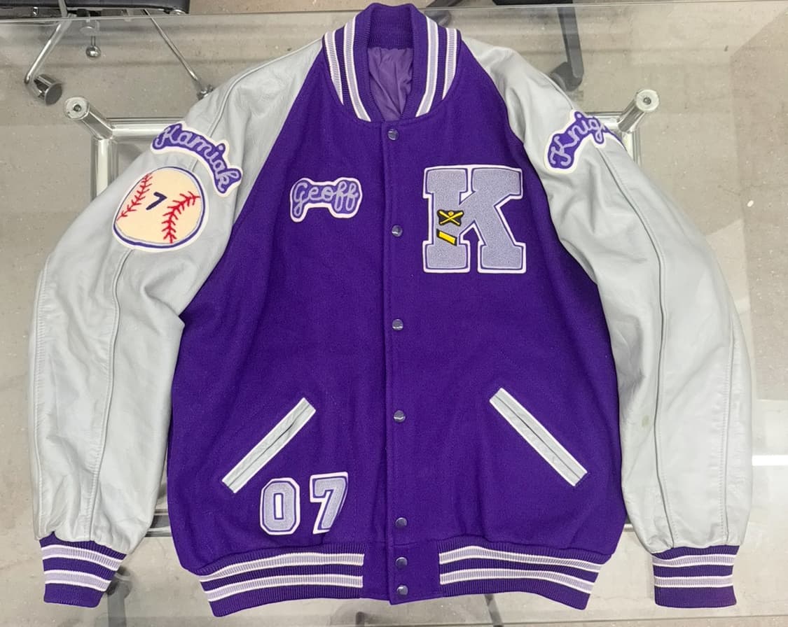 빈티지 바시티 자켓 made in usa 상품이미지1