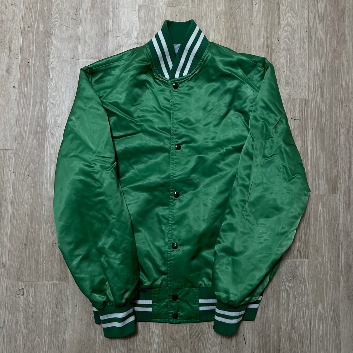 USA 아메리카 빈티지 새틴 스타디움 자켓 L/100  상품이미지1
