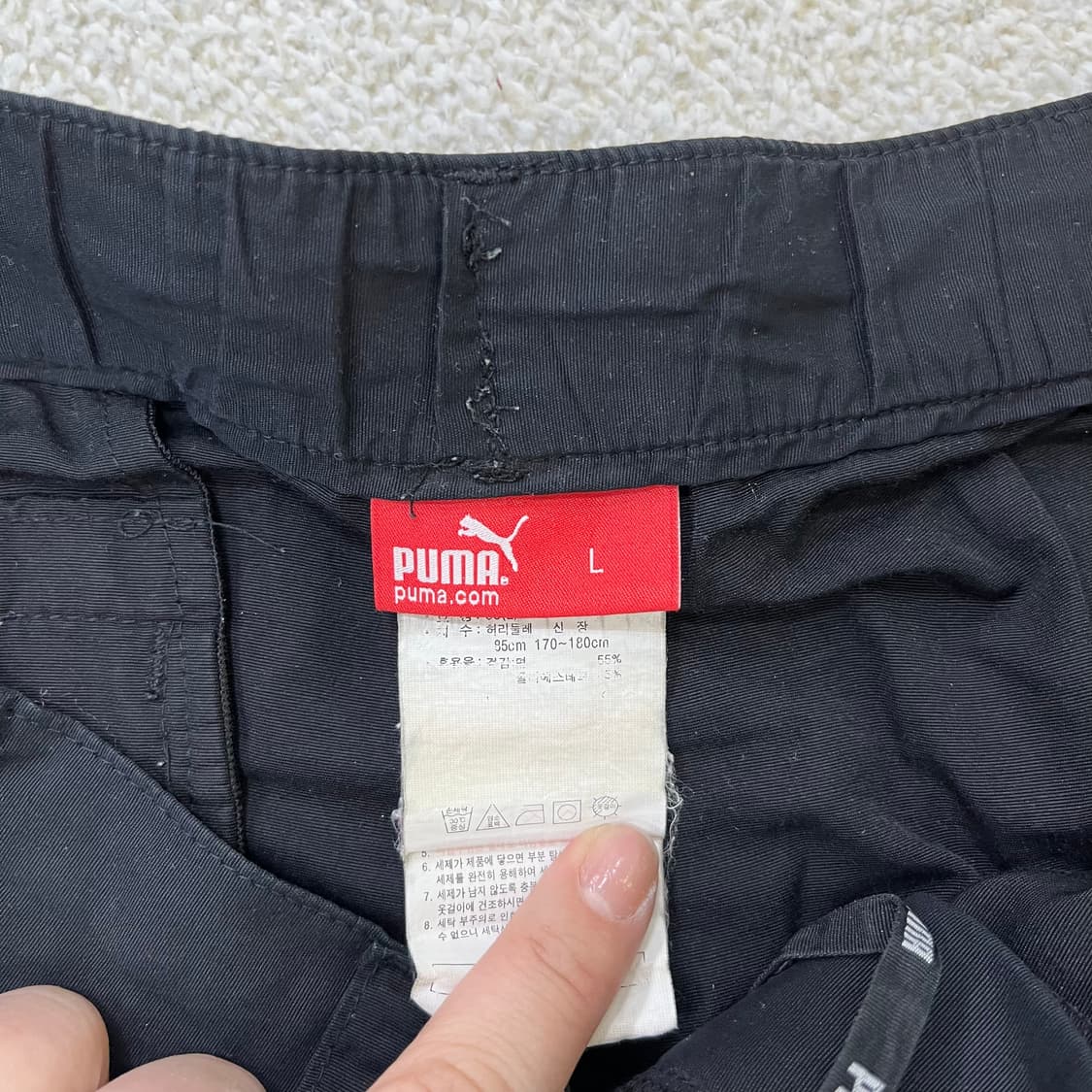 L 푸마 스트링 7부 바지 0331M 상품이미지4