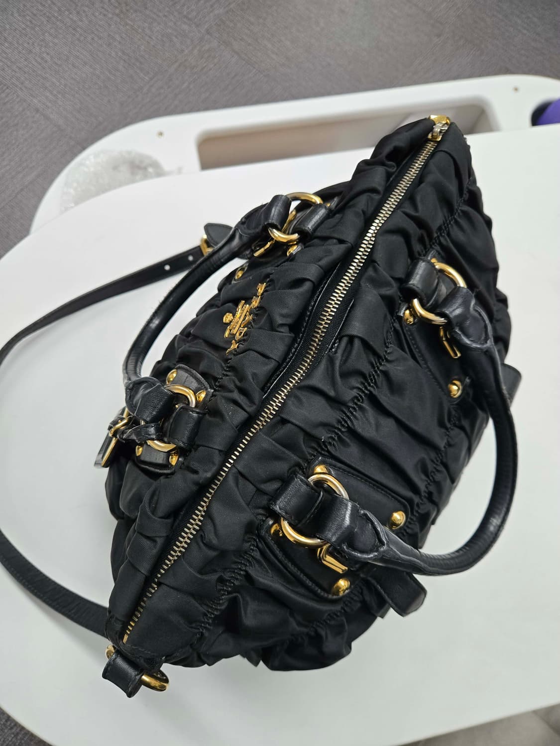 [40%할인] 프라다 사피아노 고프레백 상품이미지5