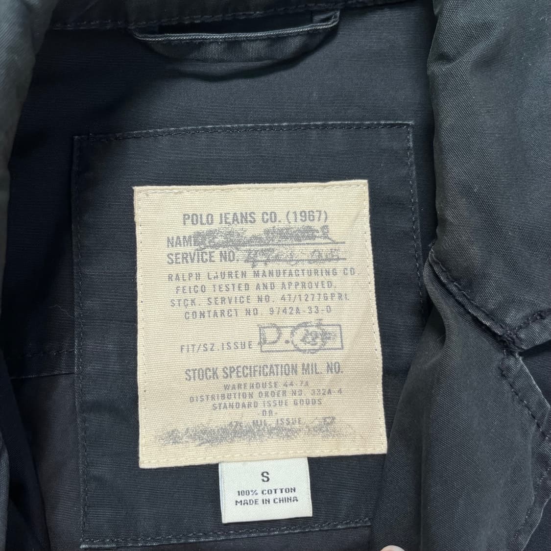 95 폴로랄프로렌 진스 사파리 야상 필드자켓 상품이미지4